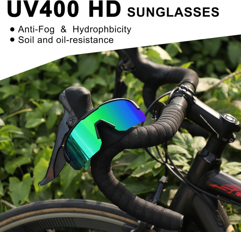 BangLong Polarized Sports Sunglasses for Men Women - UV Protection Sun Glasses for Running Baseball Cycling Bike Fishing - Image 3